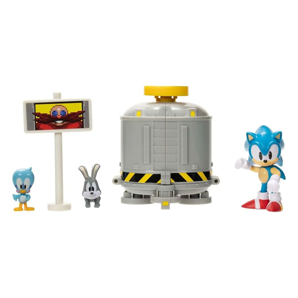 Sonic The Hedgehog Level Clear Diorama Scene Playset 6 cm