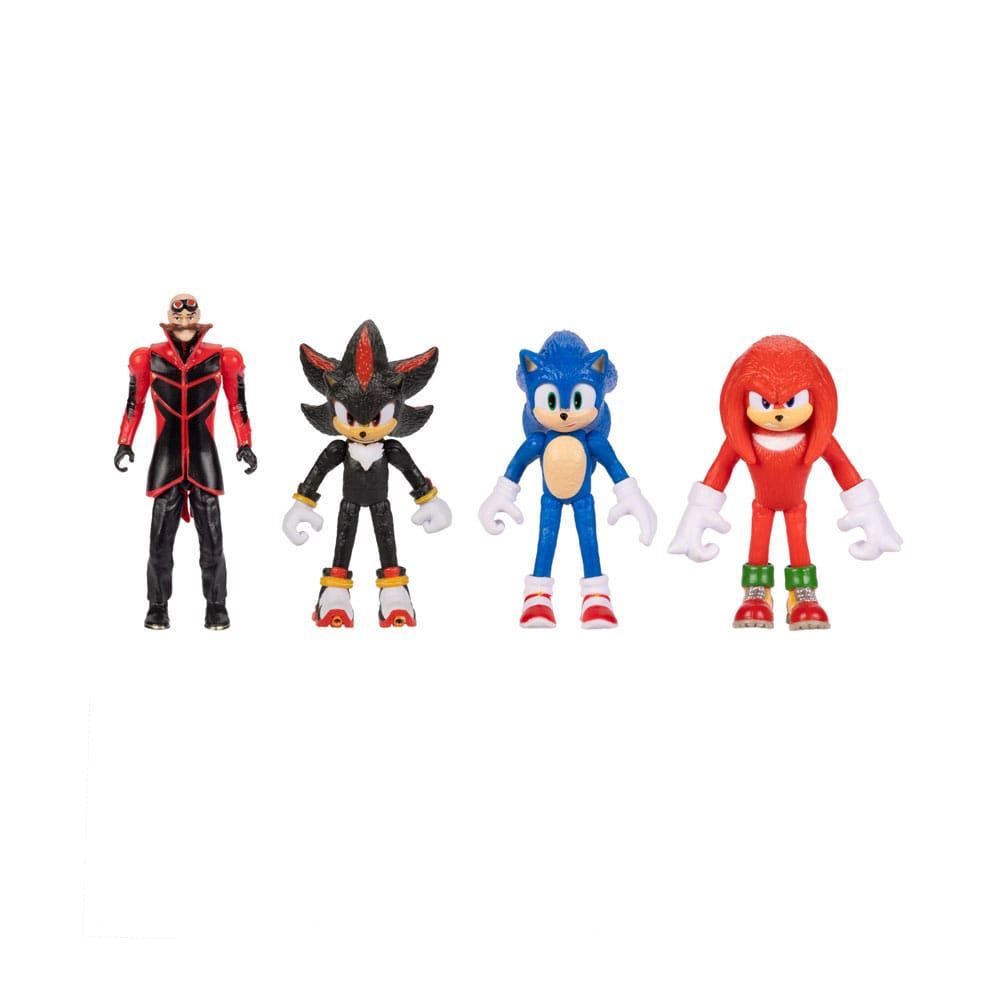 Sonic The Hedgehog Movie 3 Mini Figure Wave 1 6 cm Assortment 8 Pack
