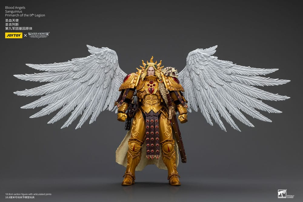 Warhammer Sanguinius Primarch of the Ninth Legion Blood Angels The Horus Heresy Action Figure 19 cm