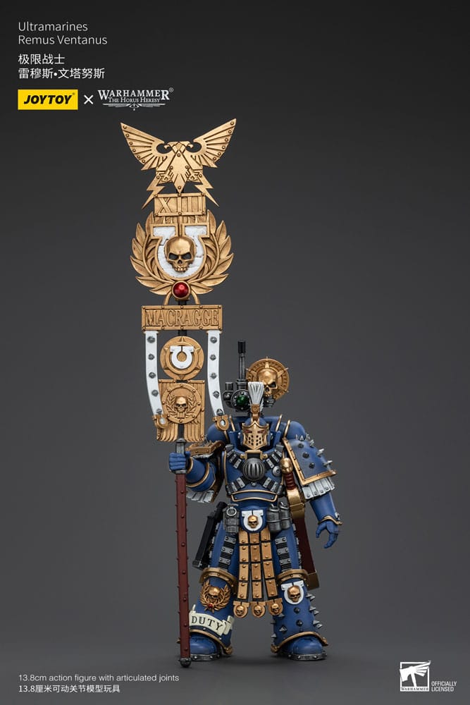 Warhammer Remus Ventanus Ultramarines The Horus Heresy Action Figure 14 cm