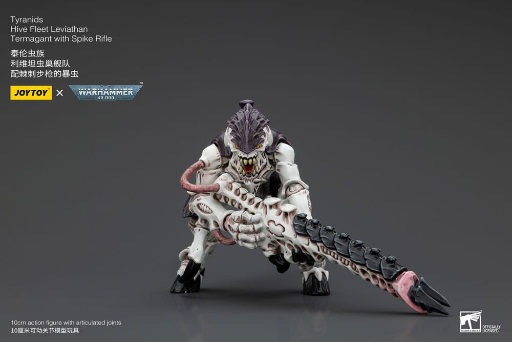 Warhammer 40k Action Warhammer Termagant with Spike Rifle Tyranids Hive Fleet Leviathan Warhammer 40k Action Figure 10 cmFigure 1/18 Tyranids Hive Fleet Leviathan Termagant with Spike Rifle 10 cm