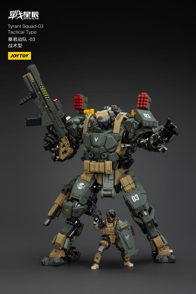 Battle For the Stars Tyrant 03 Tactical Action Figure 36 cm