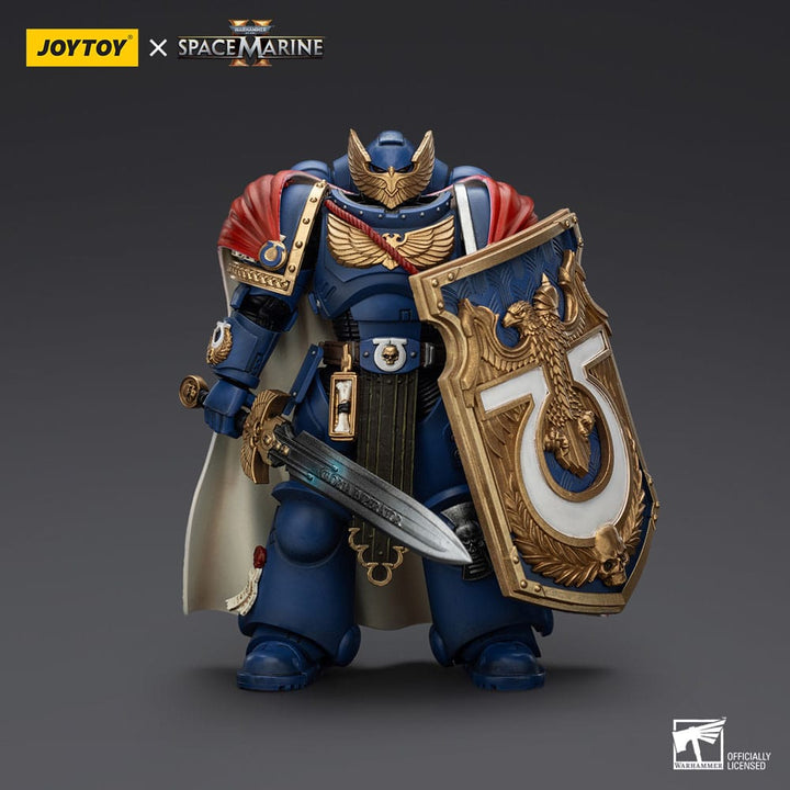 Warhammer 40k Ultramarines Victrix Honour Guard with Storm Shield and Power Sword Action Figure