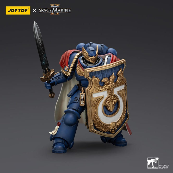 Warhammer 40k Ultramarines Victrix Honour Guard with Storm Shield and Power Sword Action Figure