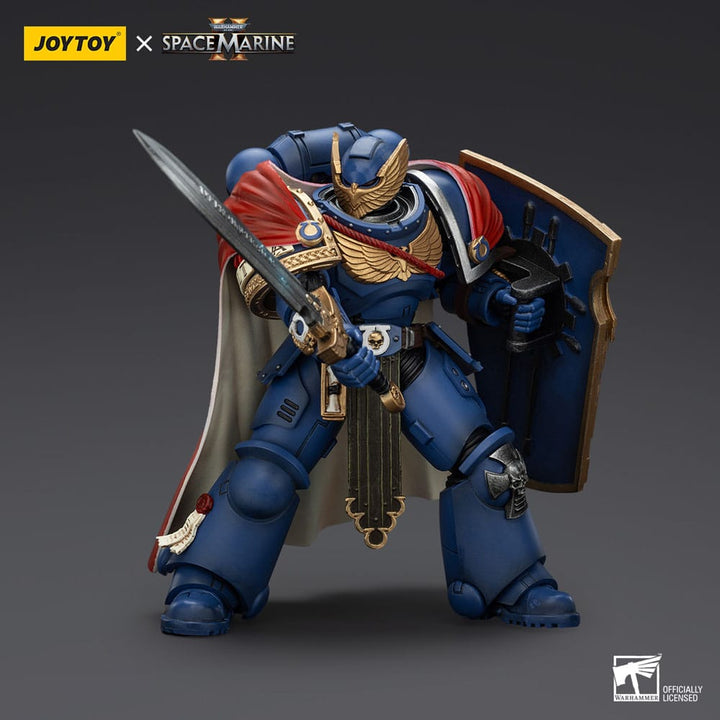 Warhammer 40k Ultramarines Victrix Honour Guard with Storm Shield and Power Sword Action Figure