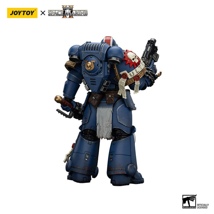Warhammer 40000 Space Marine 2 Ultramarines Lieutenant Titus Collectors Edition Action Figure