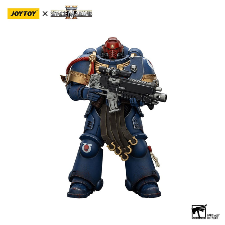 Warhammer 40000 Space Marine 2 Ultramarines Sergeant Gadriel Collectors Edition Action Figure
