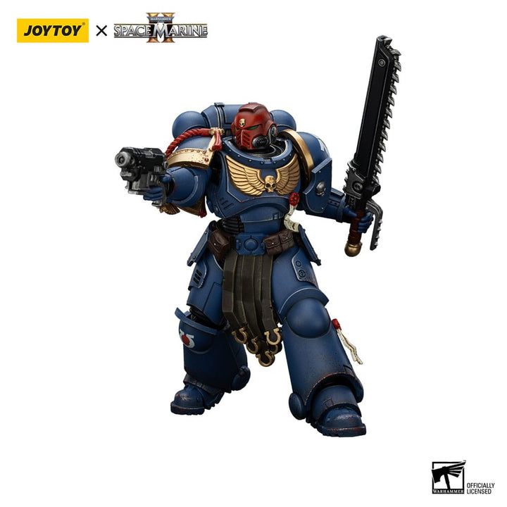 Warhammer 40000 Space Marine 2 Ultramarines Sergeant Gadriel Collectors Edition Action Figure