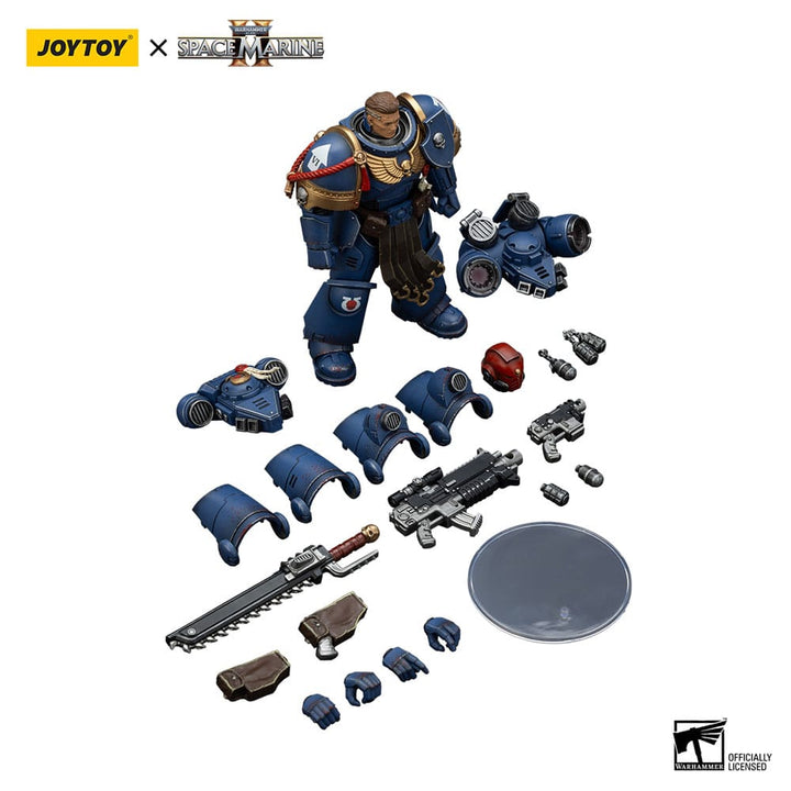 Warhammer 40000 Space Marine 2 Ultramarines Sergeant Gadriel Collectors Edition Action Figure