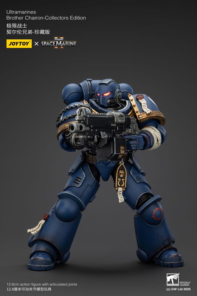 Warhammer 40,000: Space Marine 2 Ultramarines Brother Chairon Collectors Edition Action Figure
