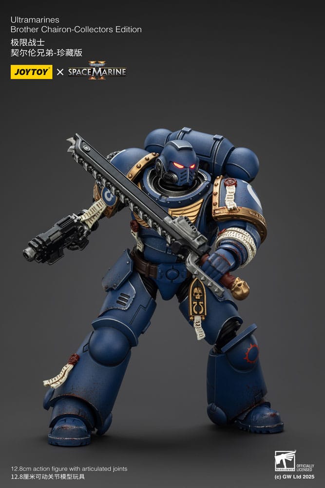 Warhammer 40,000: Space Marine 2 Ultramarines Brother Chairon Collectors Edition Action Figure