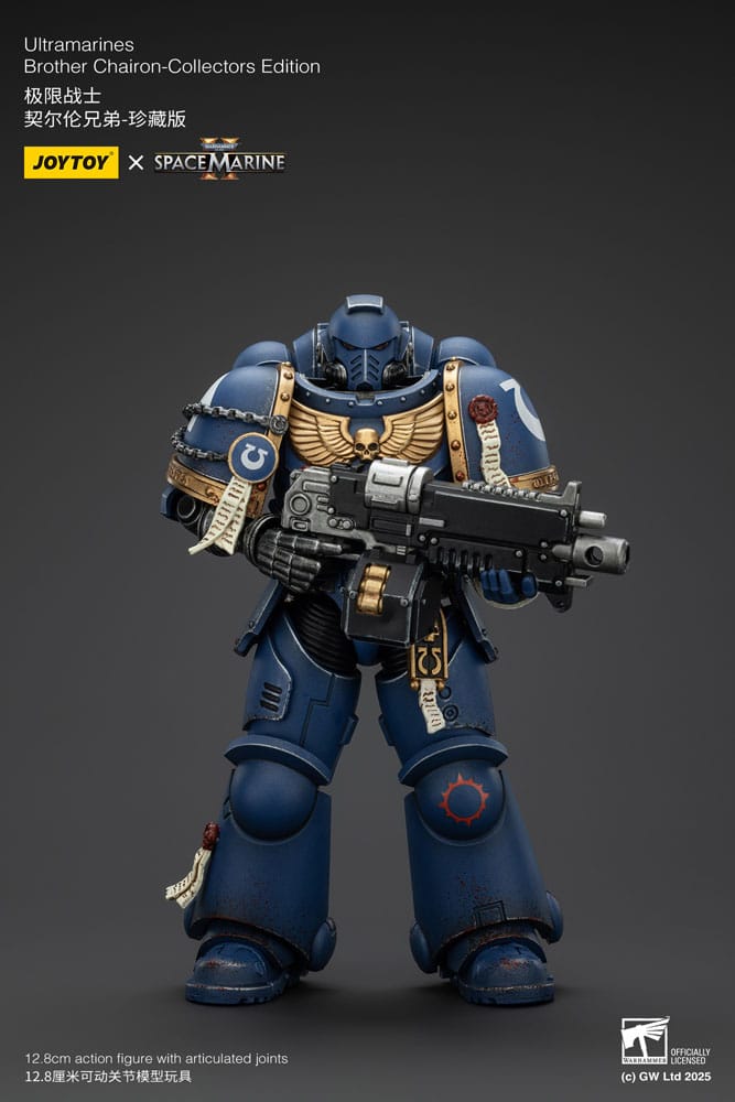Warhammer 40,000: Space Marine 2 Ultramarines Brother Chairon Collectors Edition Action Figure