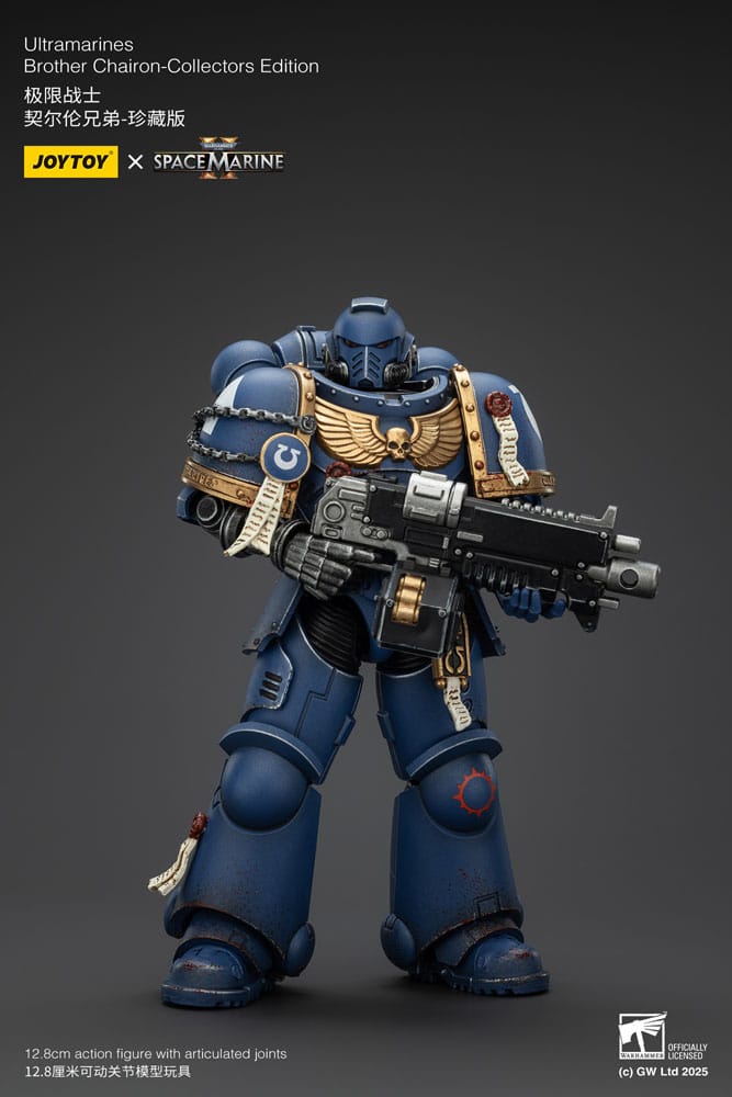 Warhammer 40,000: Space Marine 2 Ultramarines Brother Chairon Collectors Edition Action Figure