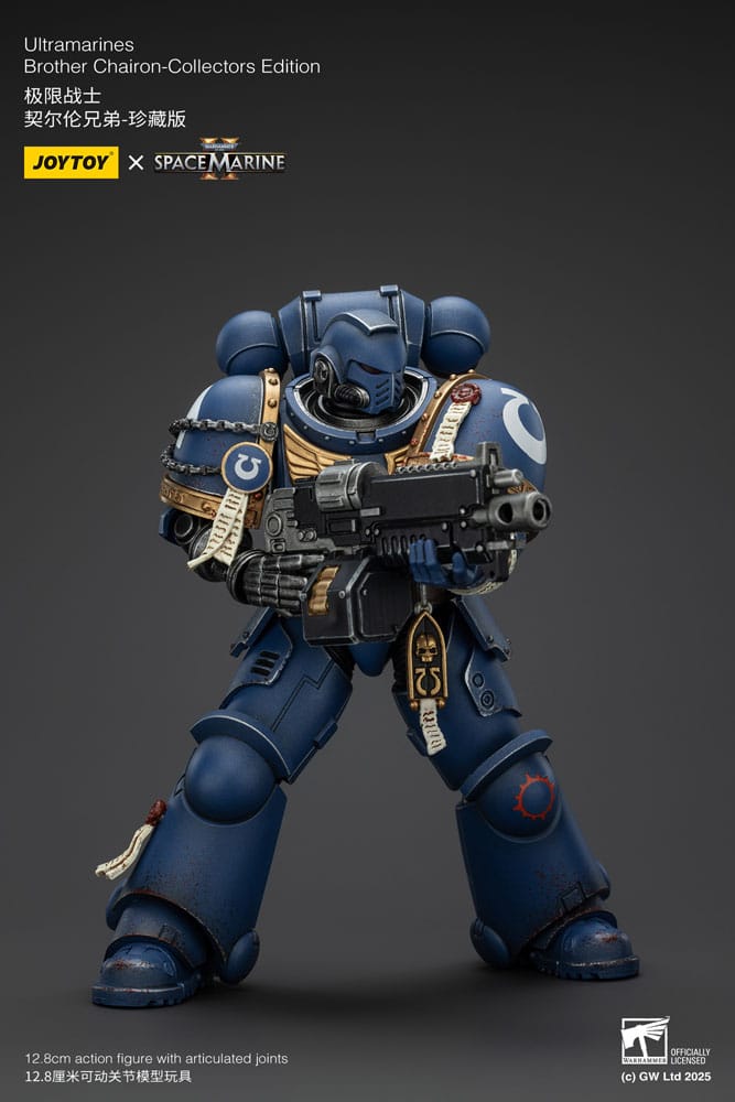 Warhammer 40,000: Space Marine 2 Ultramarines Brother Chairon Collectors Edition Action Figure