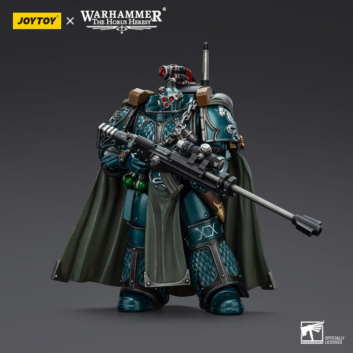 Warhammer Alpha Legion Exodus The One Who Is Many Sniper Rifle Power Dagger The Horus Heresy Action Figure 20 cm