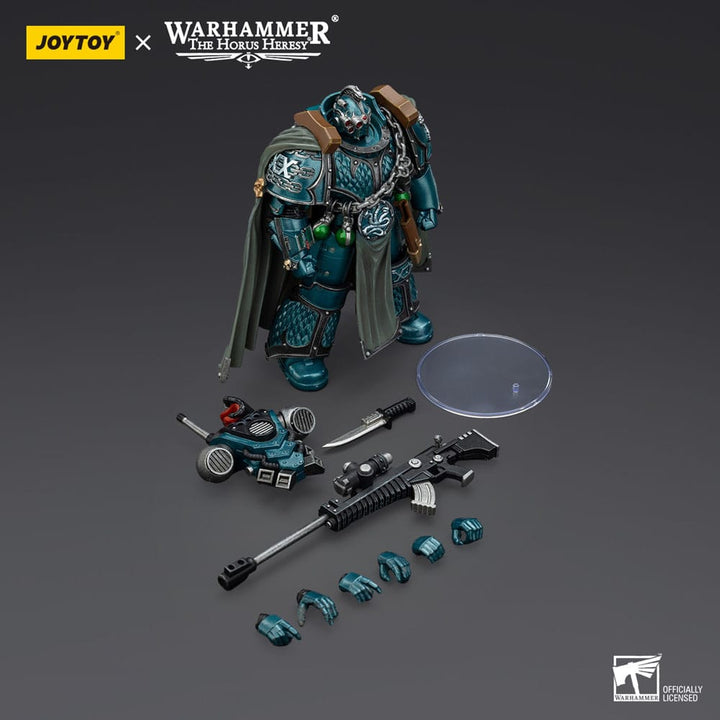 Warhammer Alpha Legion Exodus The One Who Is Many Sniper Rifle Power Dagger The Horus Heresy Action Figure 20 cm