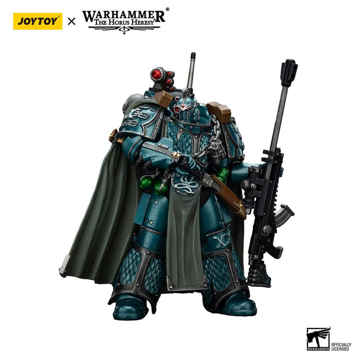 Warhammer Alpha Legion Exodus The One Who Is Many Sniper Rifle Power Dagger The Horus Heresy Action Figure 20 cm