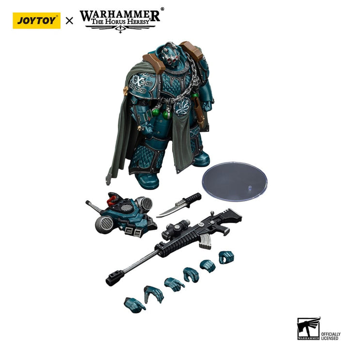Warhammer Alpha Legion Exodus The One Who Is Many Sniper Rifle Power Dagger The Horus Heresy Action Figure 20 cm