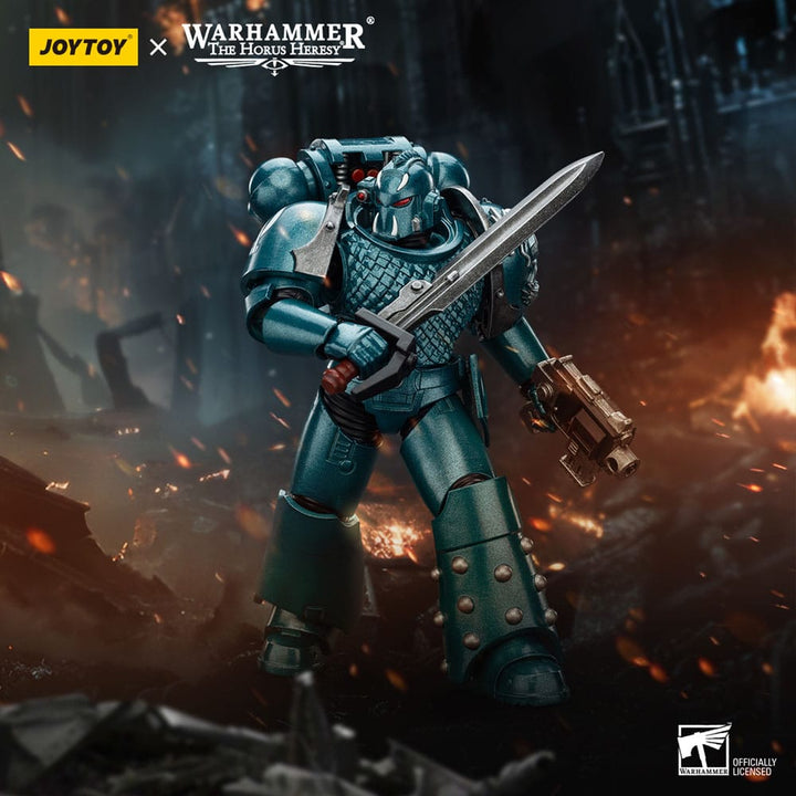 Warhammer Horus Heresy Alpha Legion Headhunter Prime Action Figure 20 cm