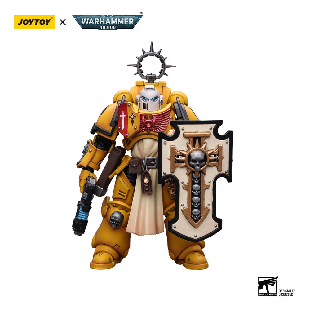 Warhammer Bladeguard Veteran Primaris Space Marines Imperial Fists 40k Action Figure 12 cm