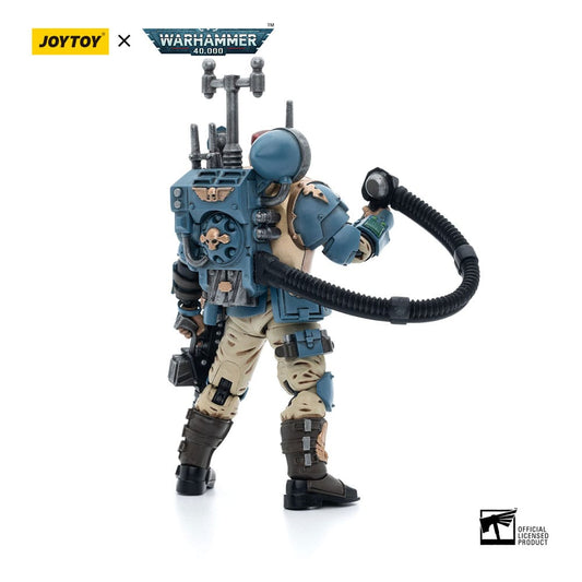 Warhammer 40k 1/18 Scale Astra Militarum Tempestus Scions Command Squad 55th Kappic Eagles Vox Operator