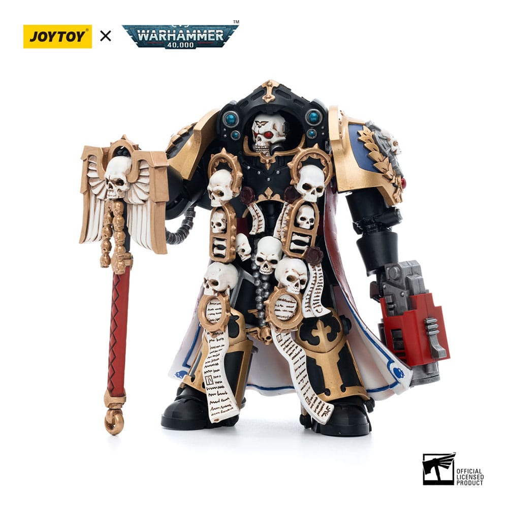 Warhammer Brother Vanius Ultramarines Terminator Chaplain 40k Action Figure 12 cm