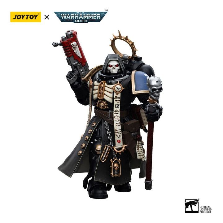 Warhammer 40k Ultramarines Primaris Chaplain Brother Varus 1 18 Scale Action Figure