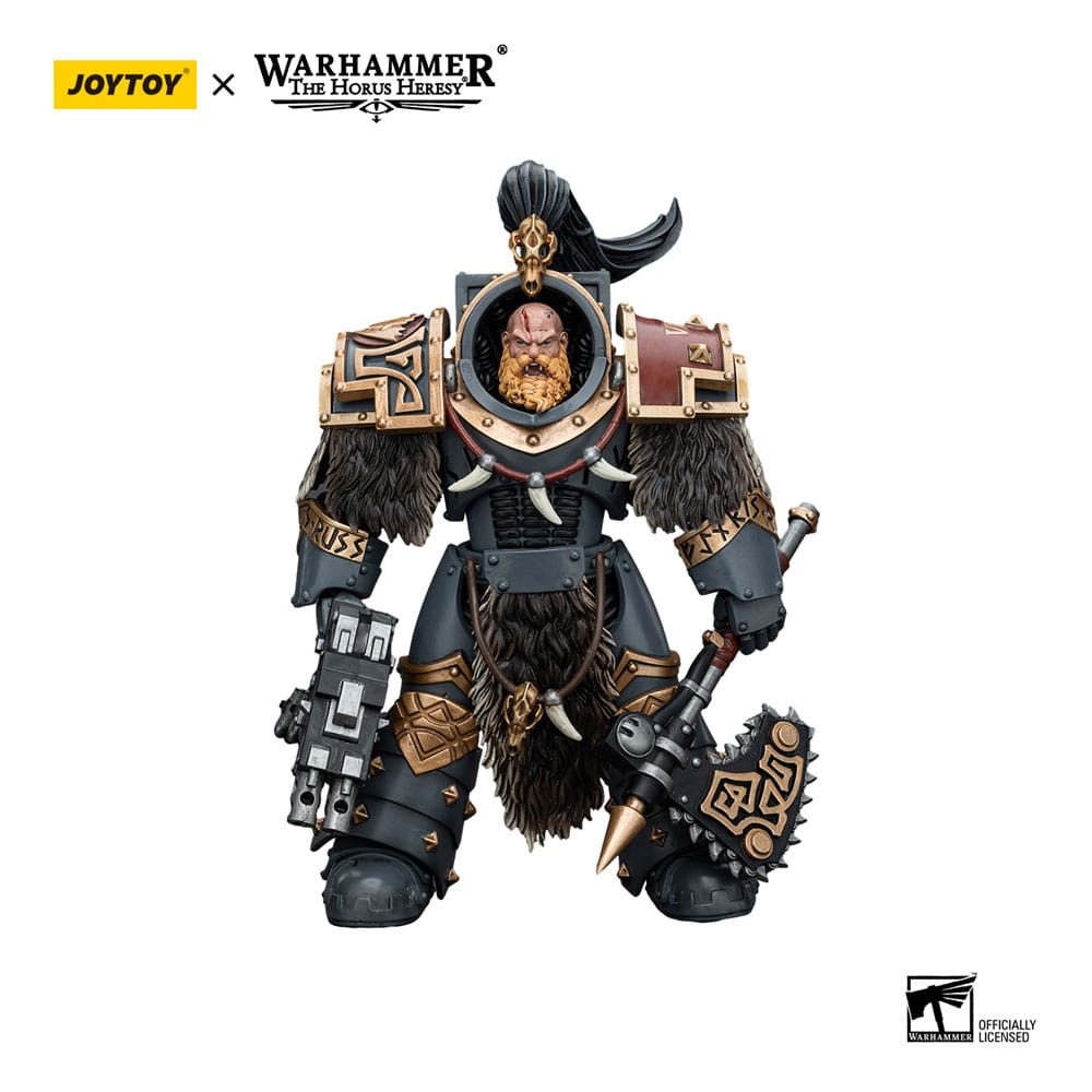Warhammer Varagyr Terminator Three Space Wolves Varagyr Wolf Guard Squad The Horus Heresy Action Figure 12 cm