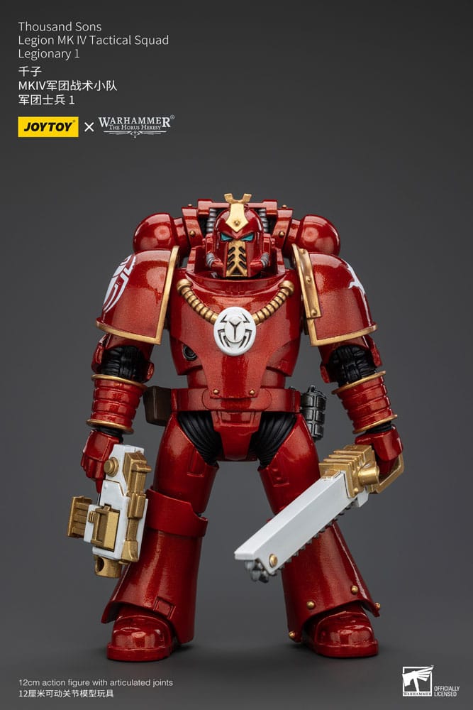 Warhammer Legionary One Thousand Sons MK Four Tactical Squad The Horus Heresy Action Figure 12 cm