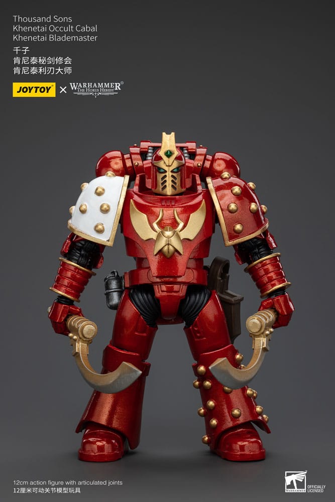 Warhammer Khenetai Blademaster Thousand Sons Occult Cabal The Horus Heresy Action Figure 12 cm