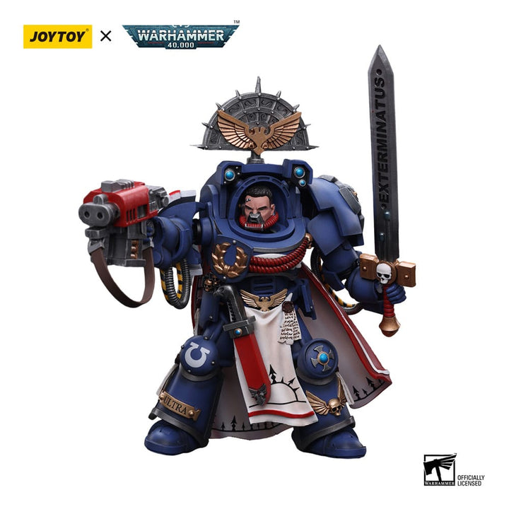 JoyToy Ultramarines Terminator Captain Warhammer 40K 1/18 Scale Action Figure