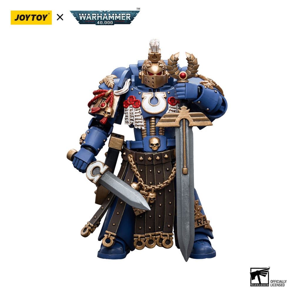 Warhammer Ultramarines Honour Guard Chapter Champion 40k Action Figure 12 cm