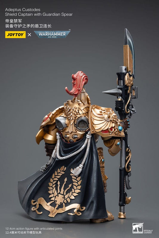 Warhammer 40K 1/18 Scale Adeptus Custodes Shield Captain with Guardian Spear