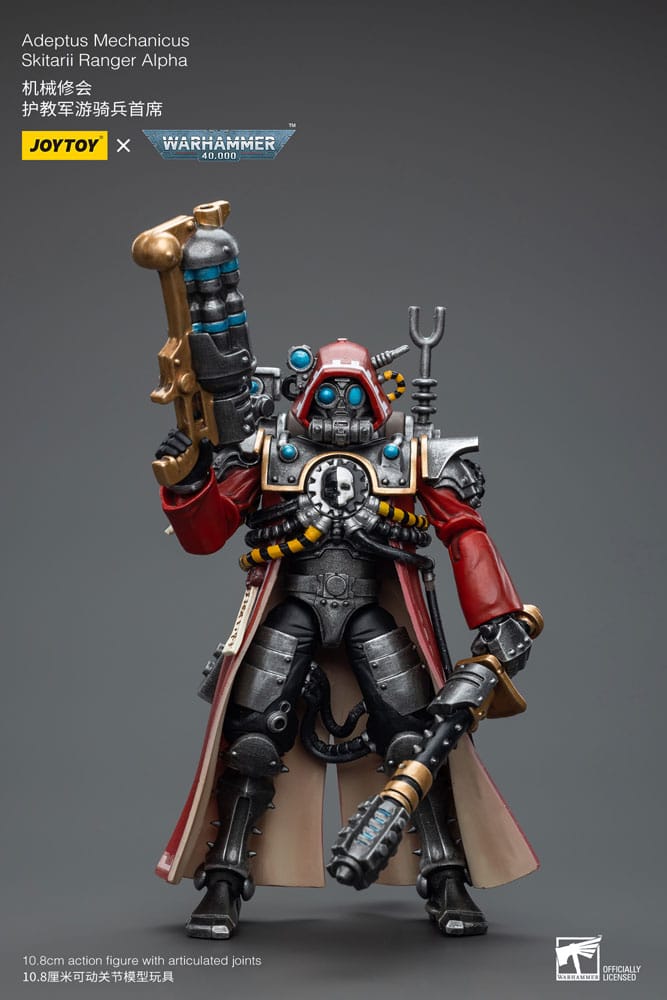 Warhammer 40k Adeptus Mechanicus Skitarii Ranger Alpha 1/18 Scale Action Figure