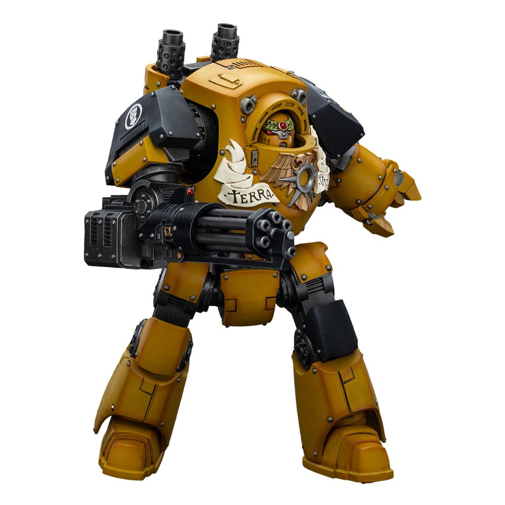 Warhammer The Horus Heresy Imperial Fists Contemptor Dreadnought Action Figure 12 cm