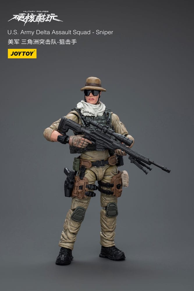 Hardcore Coldplay US Army Delta Assault Squad Sniper Action Figure 11 cm