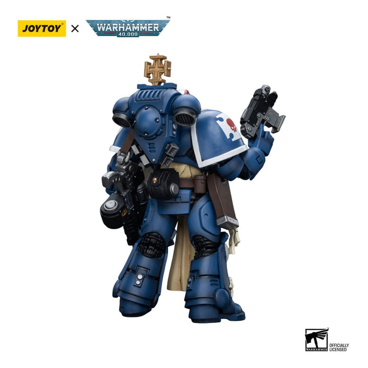 Warhammer 40k Ultramarines Sternguard Veteran Sergeant 1 18 Scale Action Figure
