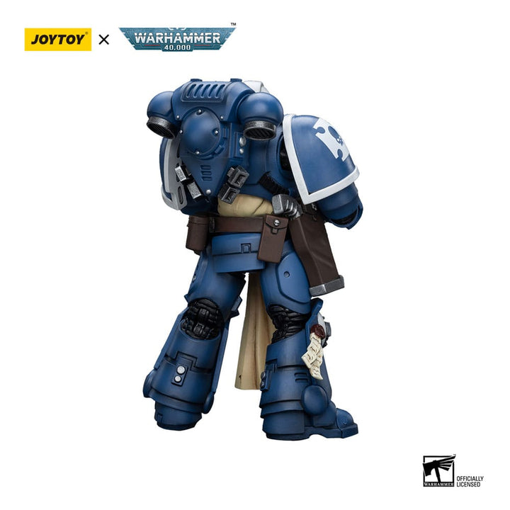 Warhammer 40k Ultramarines Sternguard Veteran with Bolt Rifle 1 18 Scale Action Figure