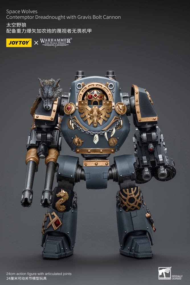 Warhammer The Horus Heresy Space Wolves Contemptor Dreadnought Action Figure 12 cm