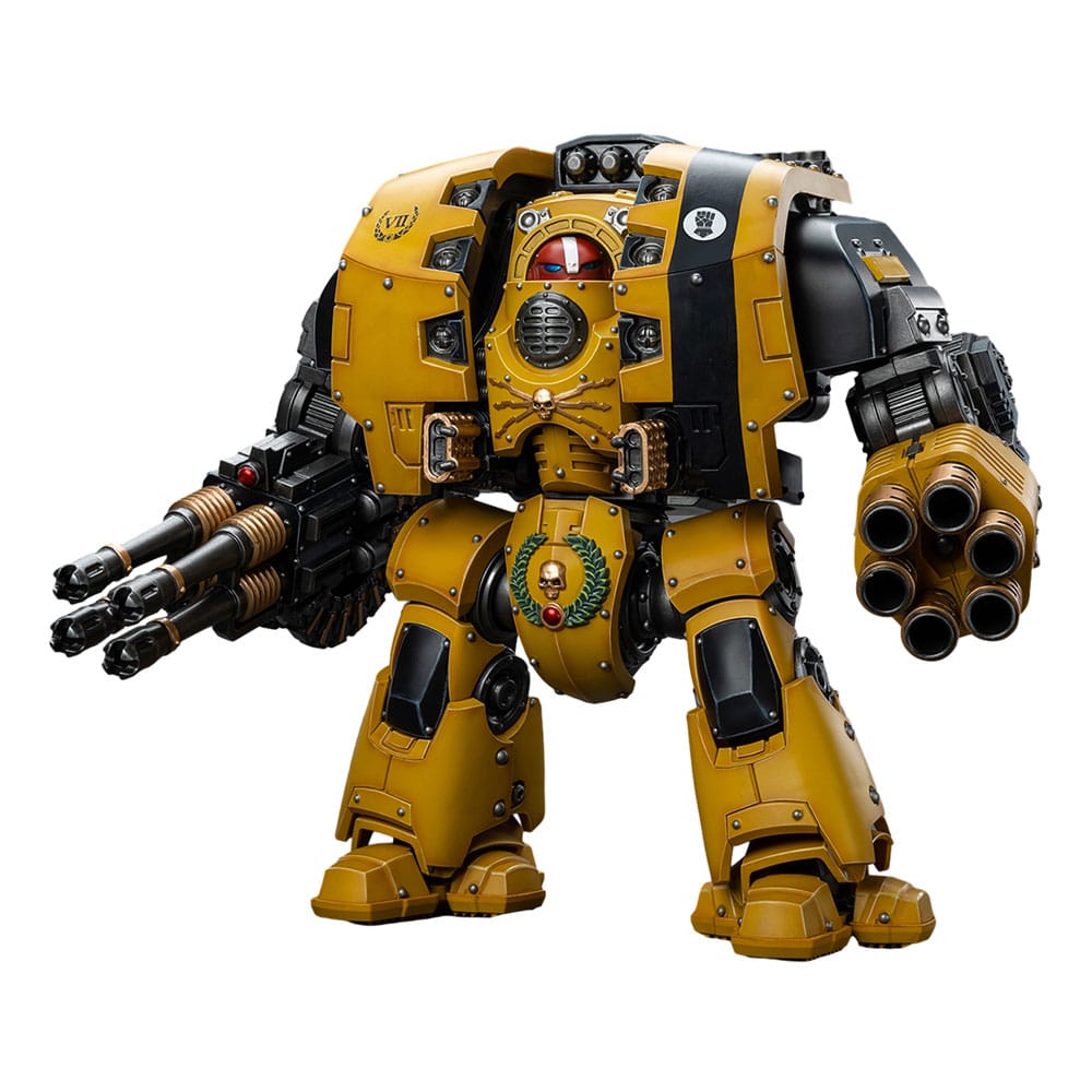 Warhammer Horus Heresy Imperial Fists Leviathan Dreadnought Action Figure with Cyclonic Melta Lance and Storm Cannon