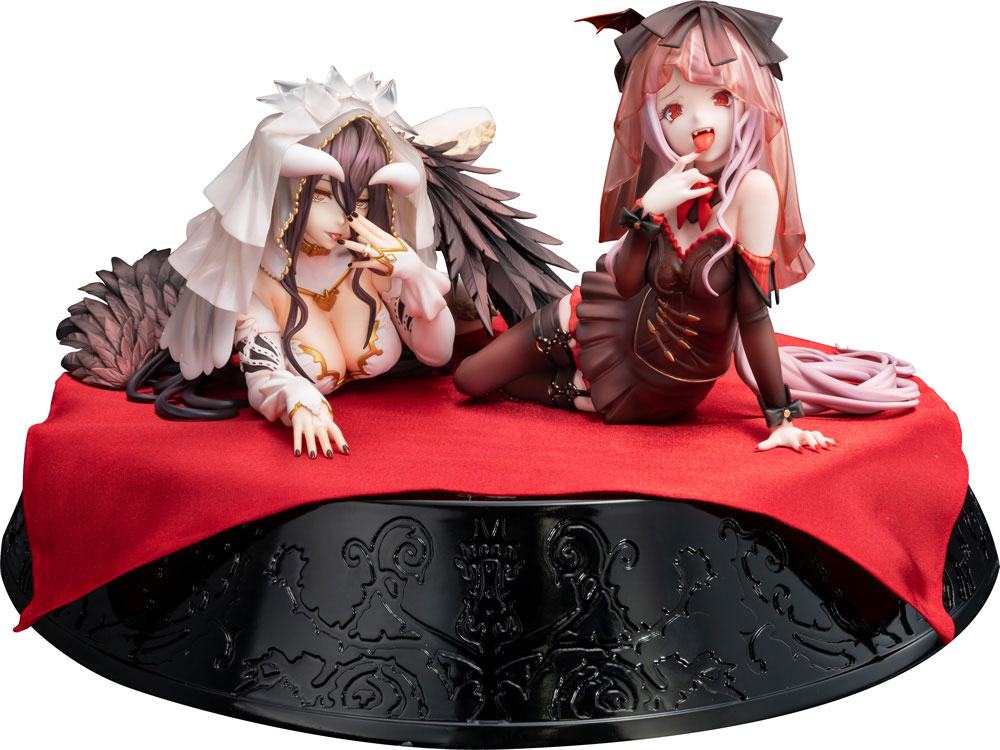 Overlord IV Albedo Shalltear Bride Ver 9 to 11 cm Scale Figure Set