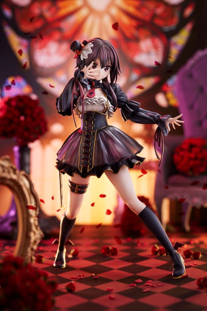 Konosuba An Explosion on This Wonderful World Megumin Gothic Lolita Dress PVC Statue 21 cm