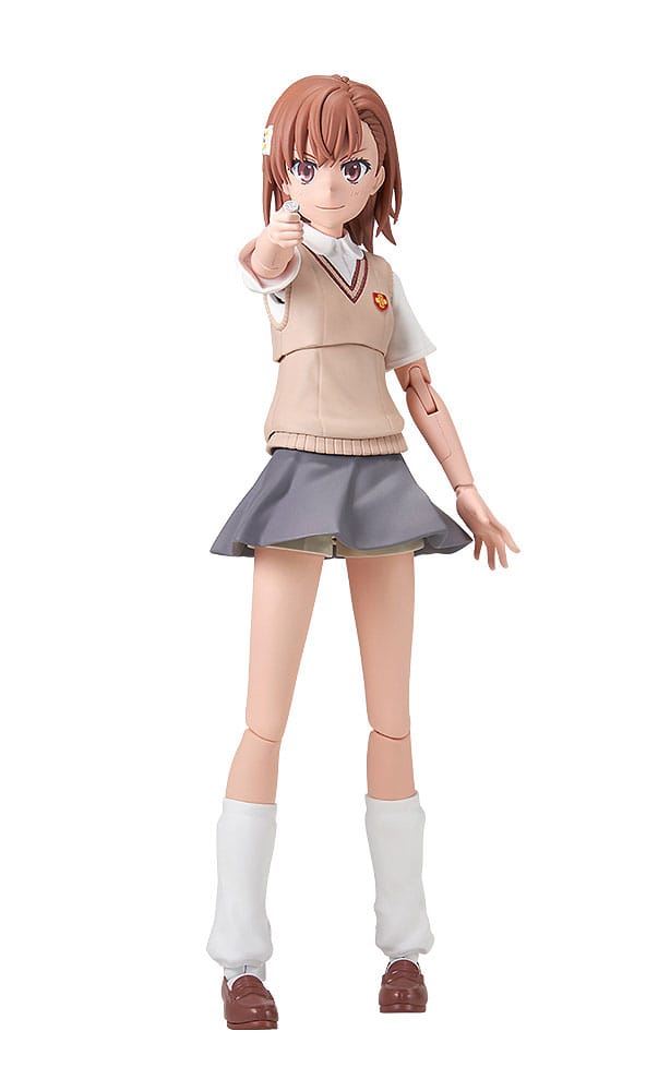 A Certain Scientific Railgun T Mikoto Misaka Plastic Model Kit 16 cm
