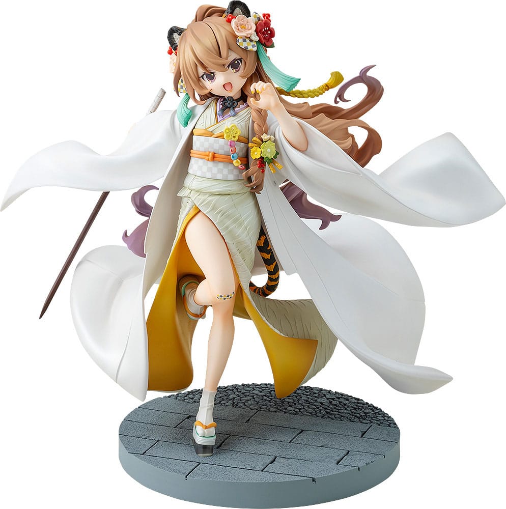 Toradora Taiga Aisaka White Kimono PVC Statue 22 cm