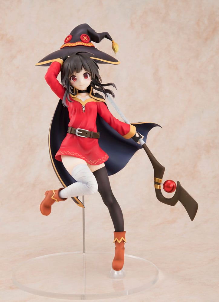Konosuba Megumin Sneaker Bunko 30th Anniversary PVC Statue Rerun 19 cm