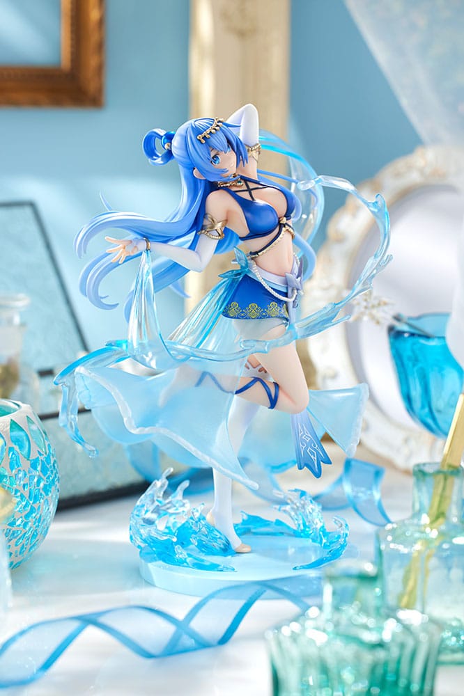 KonoSuba Aqua Light Novel 10th Anniversary KD Colle Figure One Seventh Scale