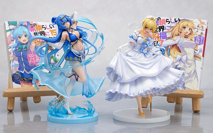 KonoSuba Aqua Light Novel 10th Anniversary KD Colle Figure One Seventh Scale