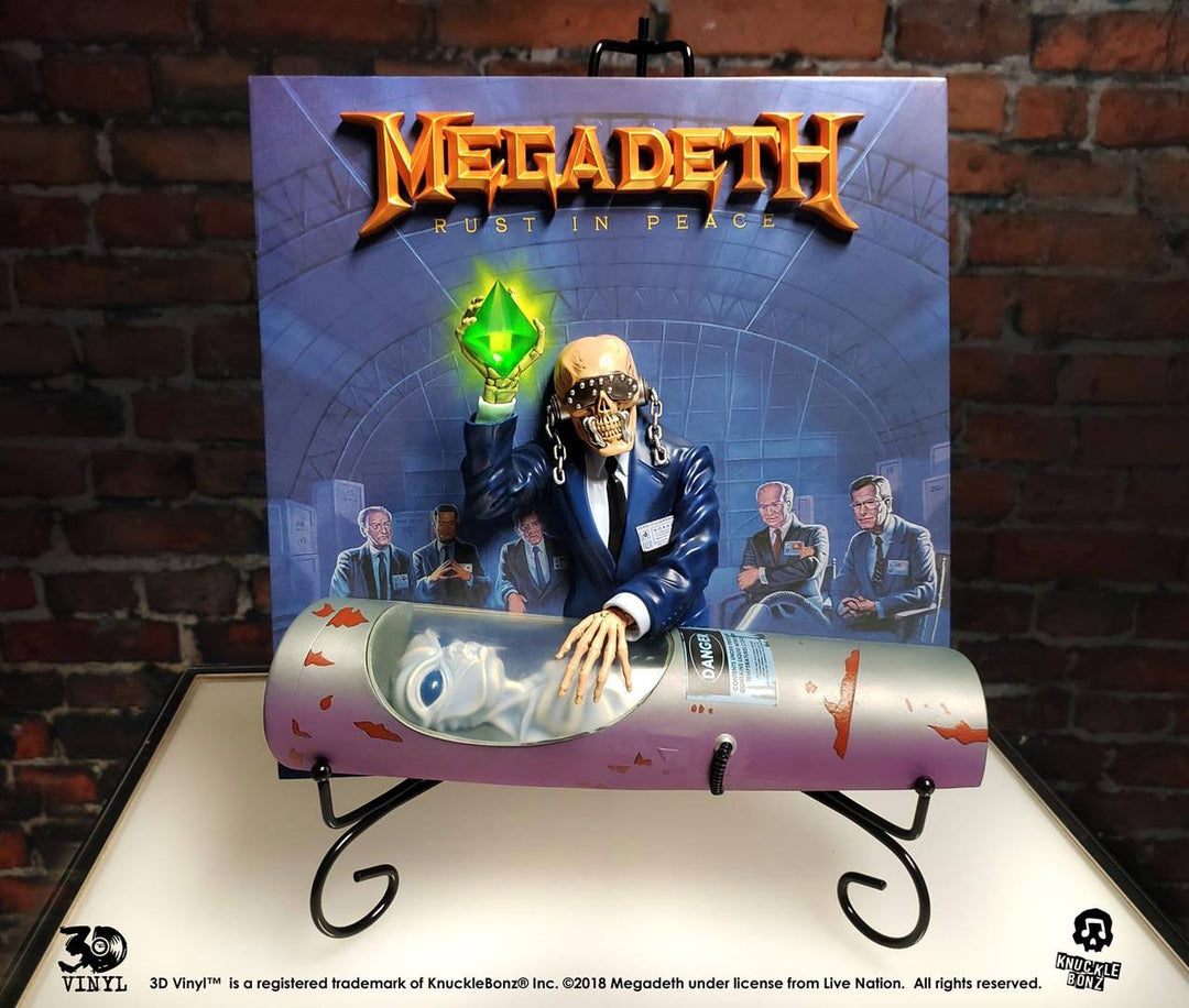 Megadeth Rust In Peace 3D Vinyl Statue 30cm
