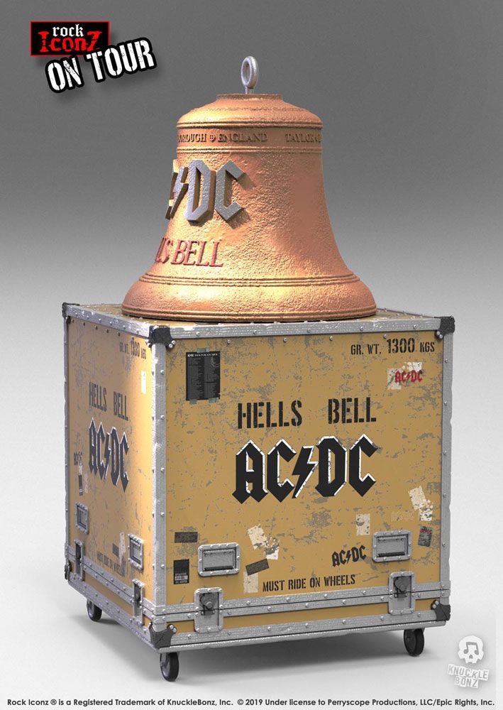 ACDC Hells Bell Rock Iconz On Tour Statue