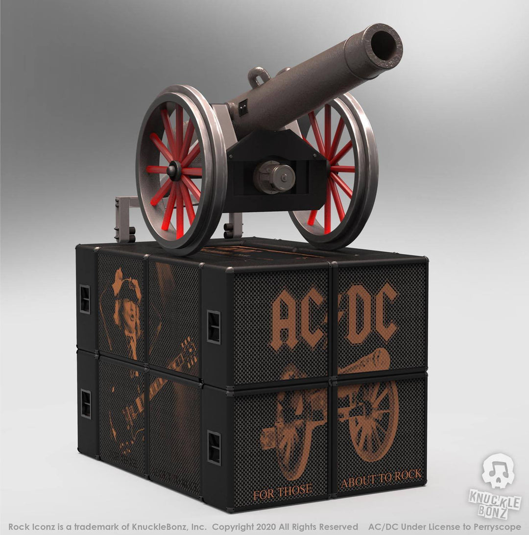 ACDC Cannon For Those About to Rock Rock Iconz On Tour Statue